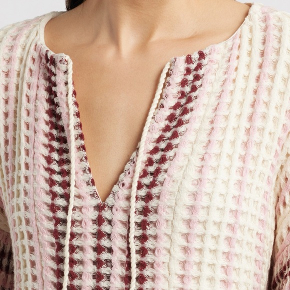 SAYLOR Allirra Open Stitch Knit Shift Minidress - Picture 3 of 8